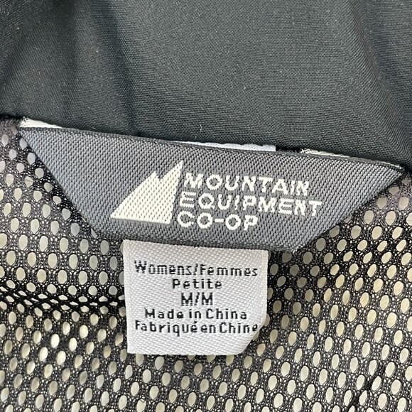 Mountain Equipment Co-Op Womens Petite Medium Gore-Tex Jacket Stowaway Hood - Picture 3 of 16